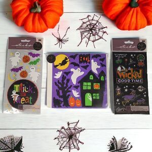 Mrs. Grossmans VTG Halloween Stickers EK Success Sticko Wicked Time Trick Treat